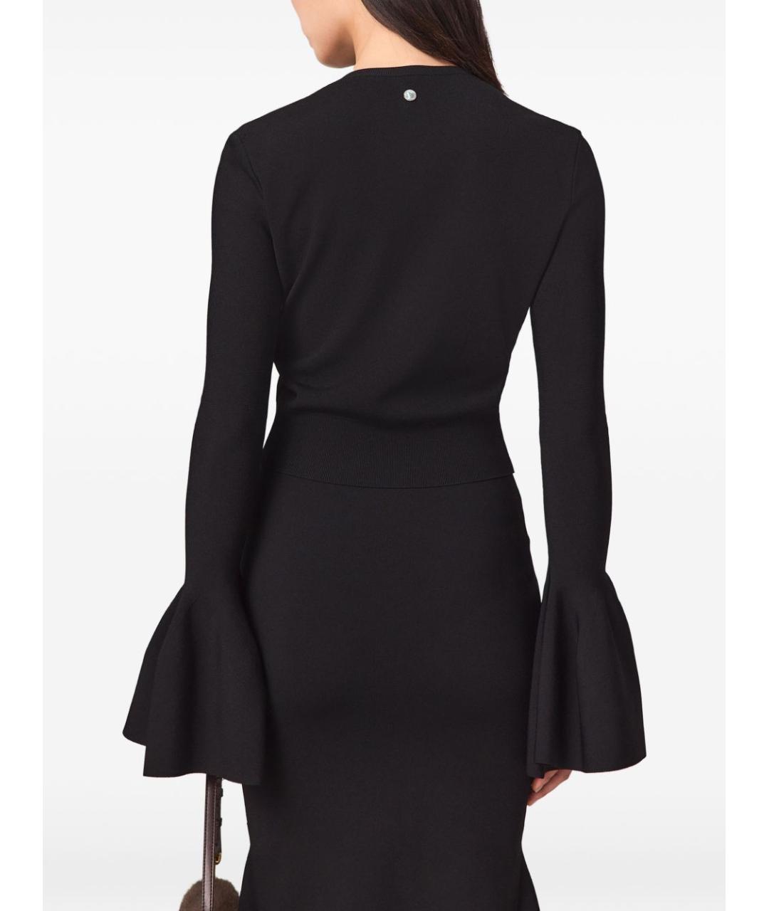 STELLA MCCARTNEY Черный вискозный кардиган, фото 7