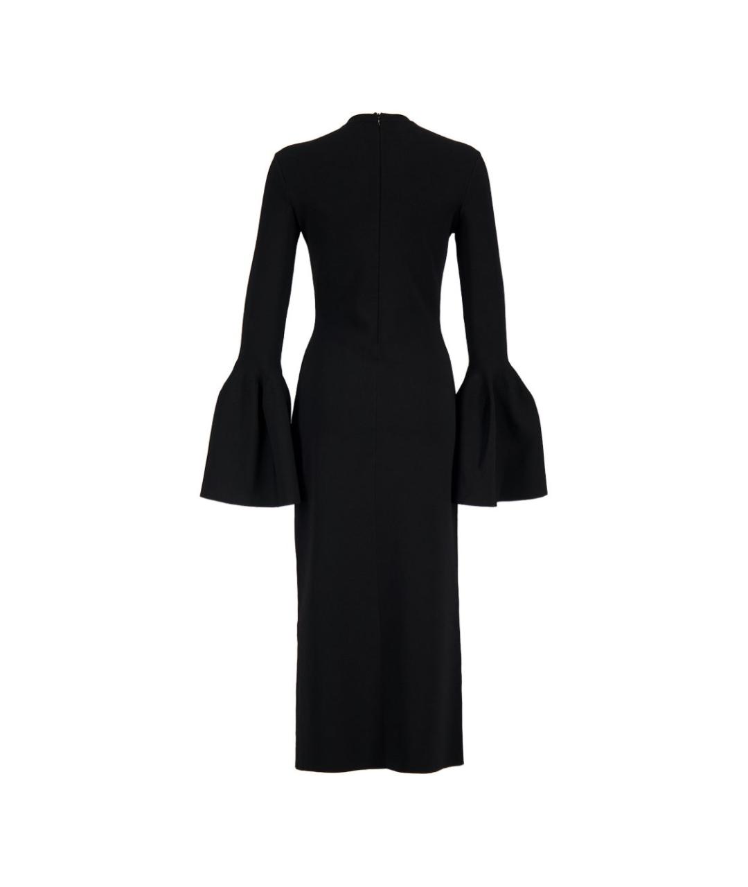 STELLA MCCARTNEY Черное вискозное вечернее платье, фото 4