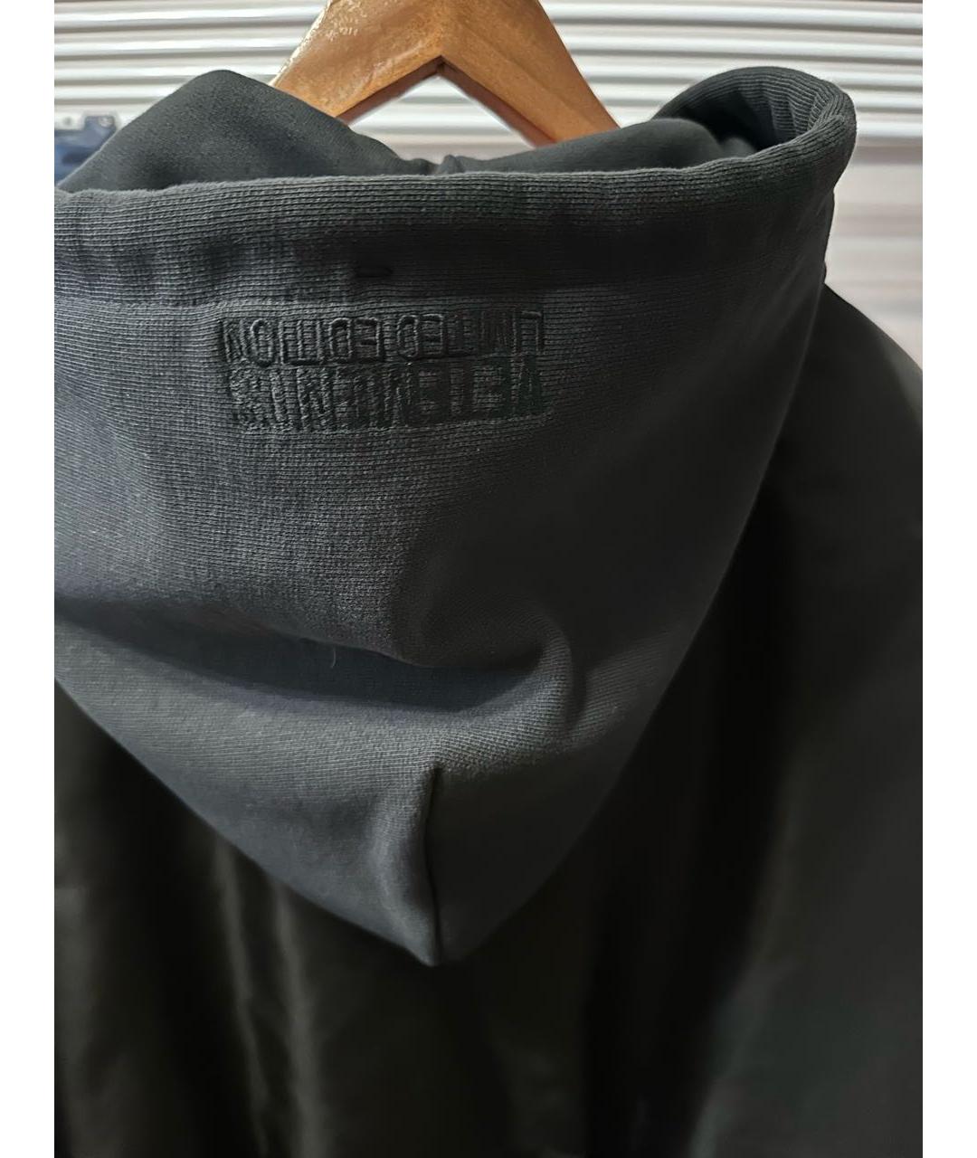 VETEMENTS Черная нейлоновая куртка, фото 2