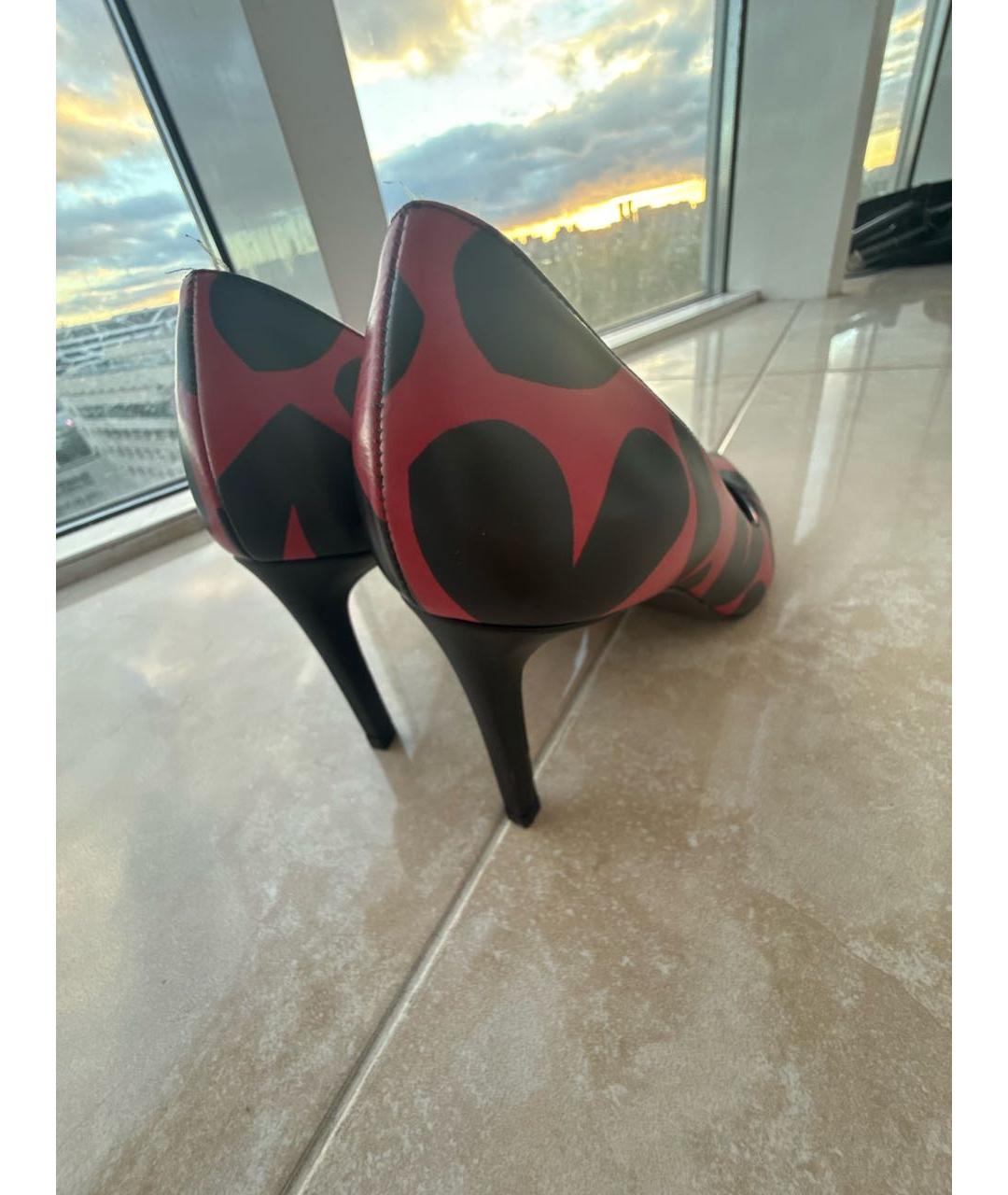 SAINT LAURENT Черные кожаные туфли, фото 4