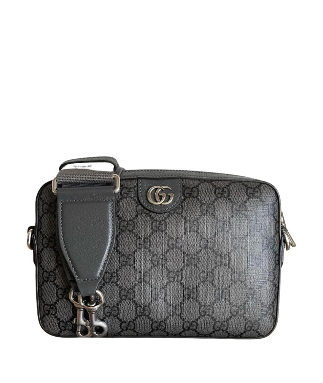 GUCCI Серая сумка через плечо, фото 1