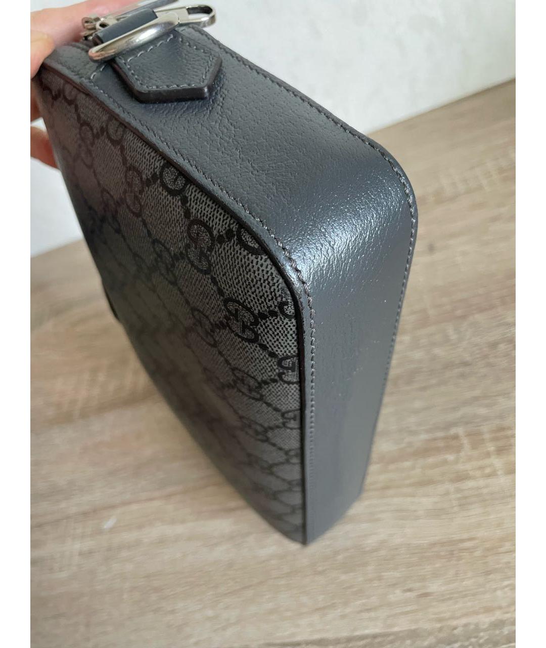 GUCCI Сумка на плечо из канвы, фото 3
