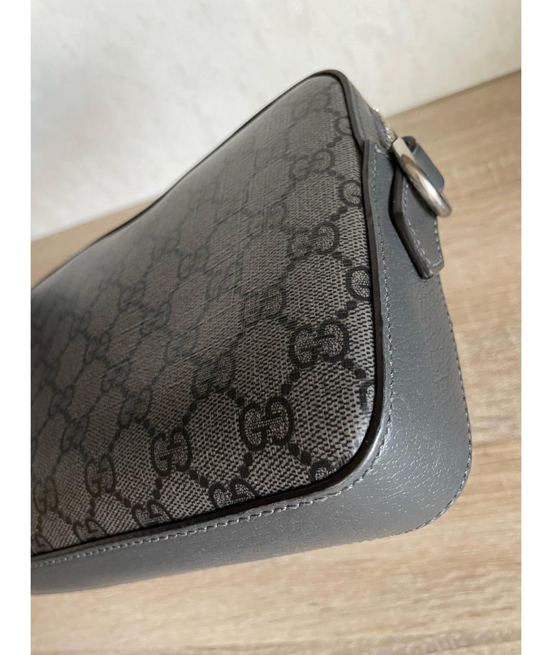 GUCCI Сумка на плечо из канвы, фото 5