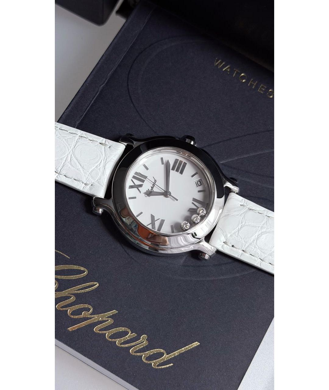 CHOPARD Белые часы, фото 9