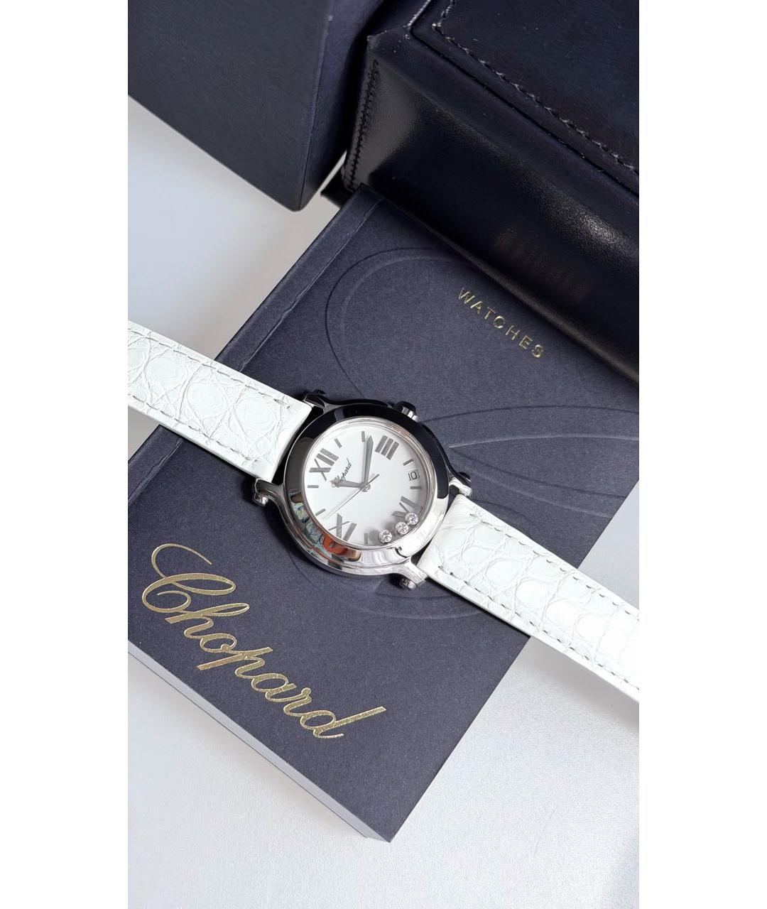 CHOPARD Белые часы, фото 3