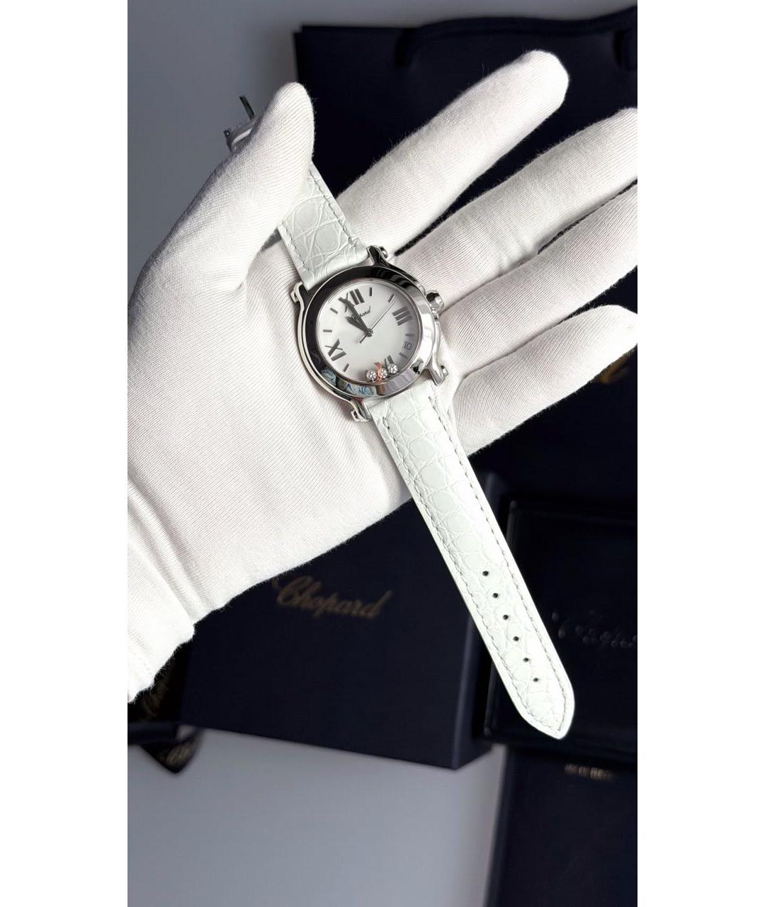 CHOPARD Белые часы, фото 8