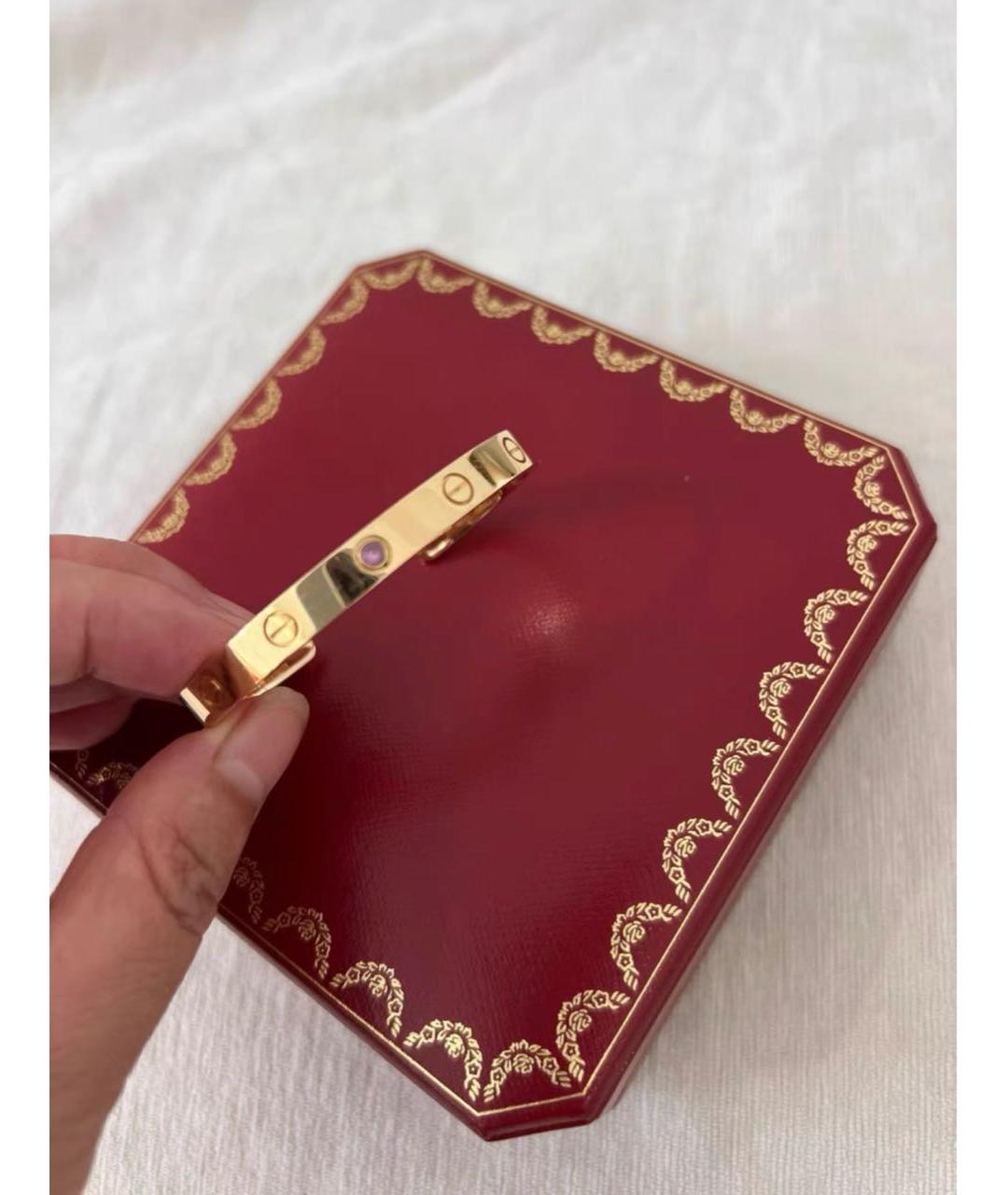 CARTIER Золотой браслет из розового золота, фото 3
