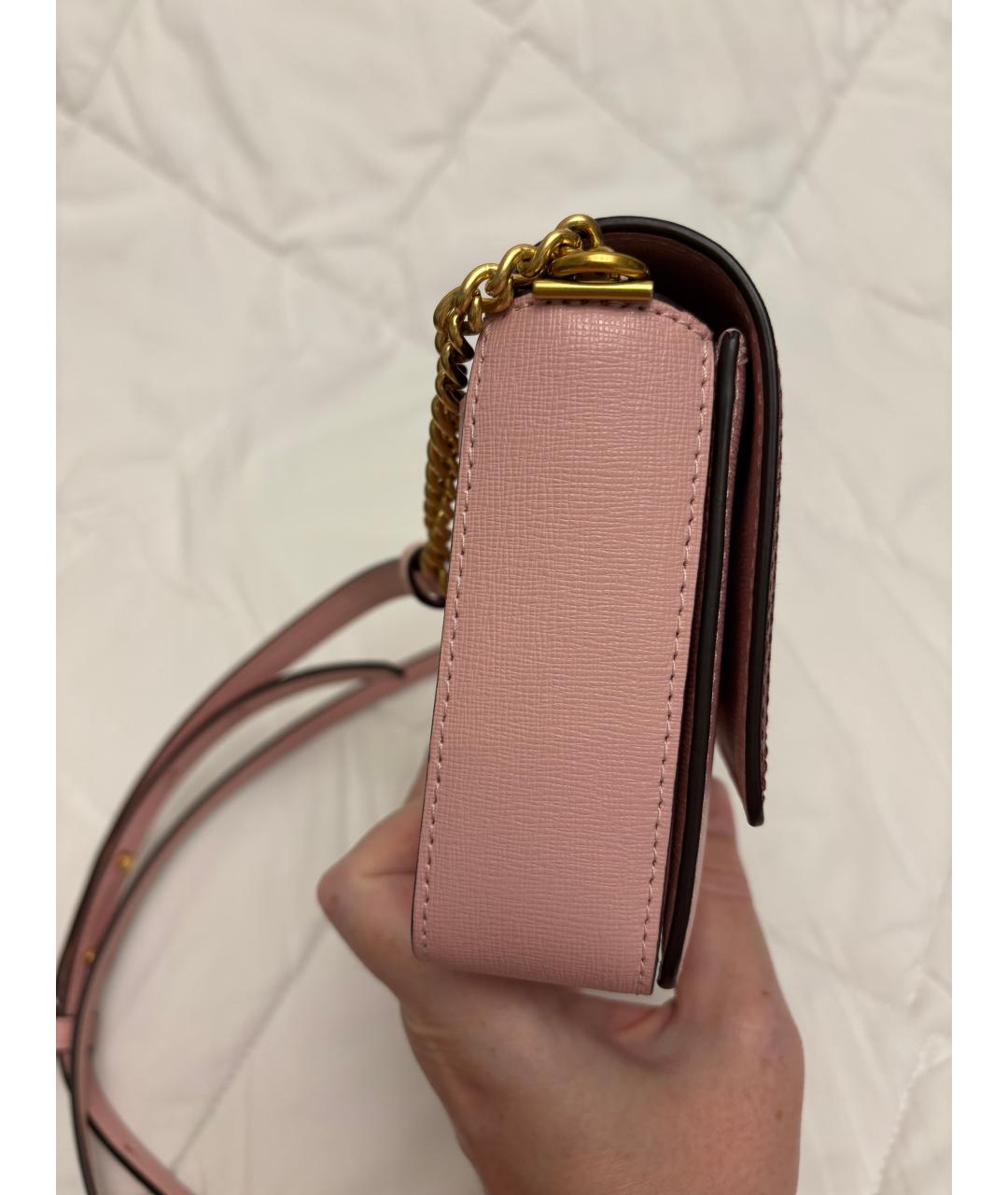 KATE SPADE Розовая кожаная сумка через плечо, фото 6