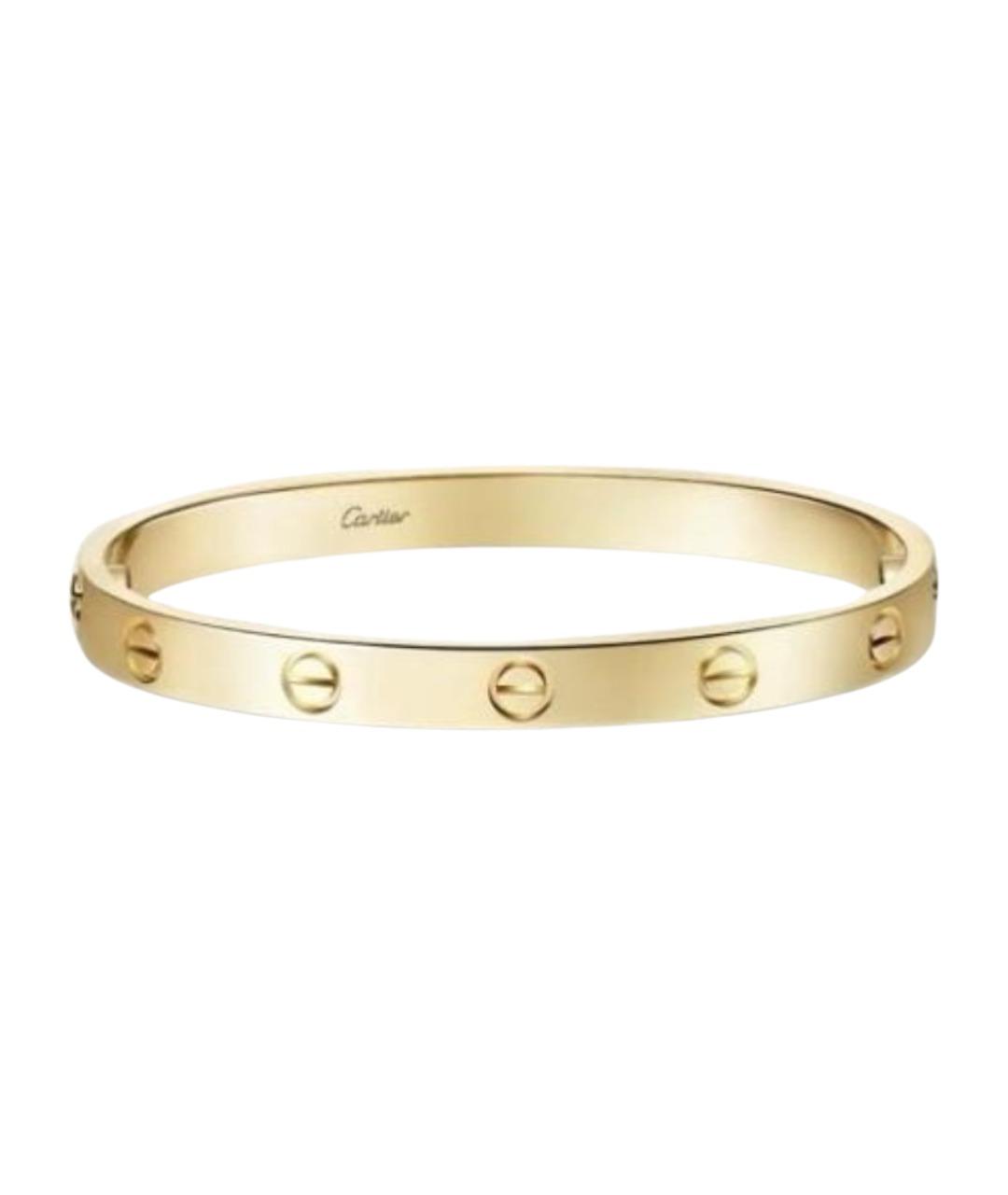 CARTIER Золотой браслет из желтого золота, фото 1