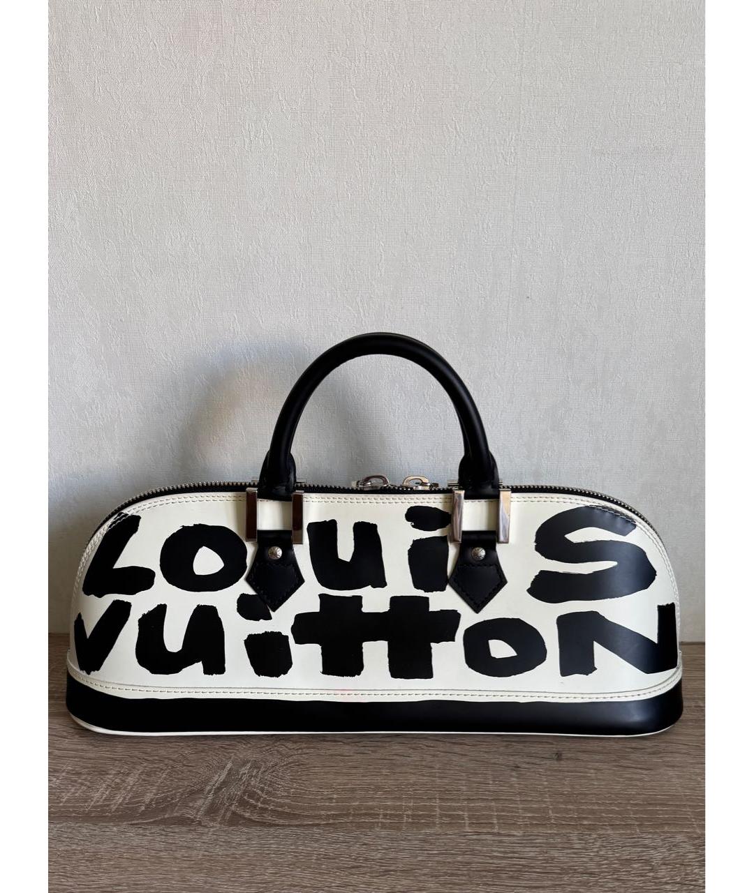 LOUIS VUITTON Кожаная сумка с короткими ручками, фото 2