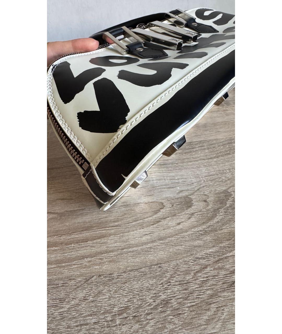 LOUIS VUITTON Кожаная сумка с короткими ручками, фото 4
