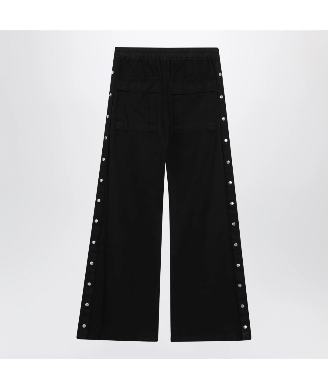 RICK OWENS DRKSHDW Черные хлопковые повседневные брюки, фото 2