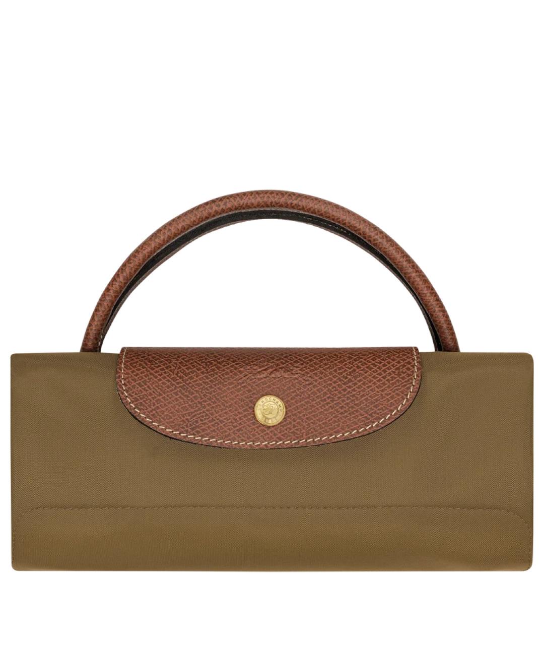 LONGCHAMP Зеленая нейлоновая дорожная/спортивная сумка, фото 5