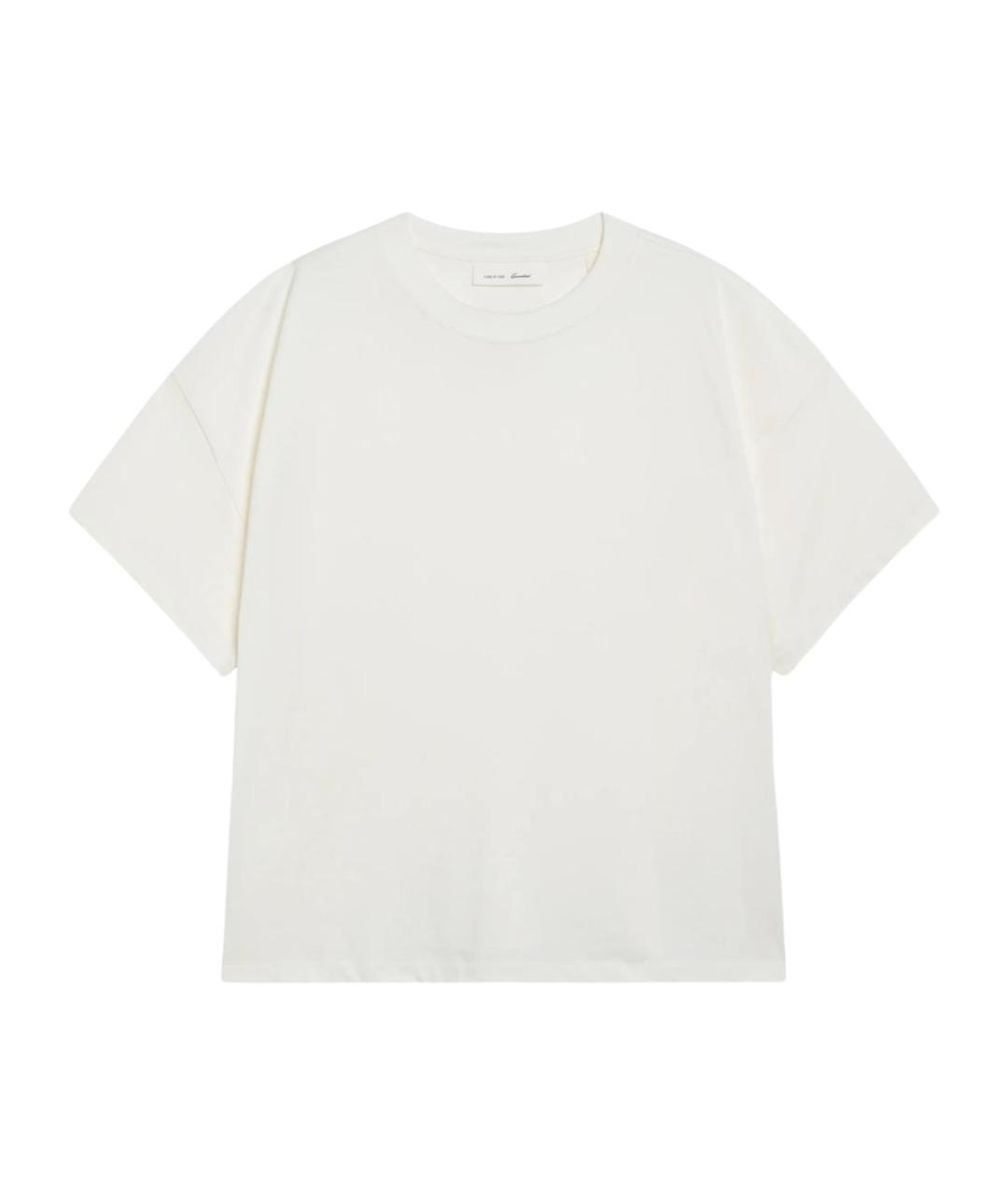 FEAR OF GOD ESSENTIALS Белая хлопковая футболка, фото 1