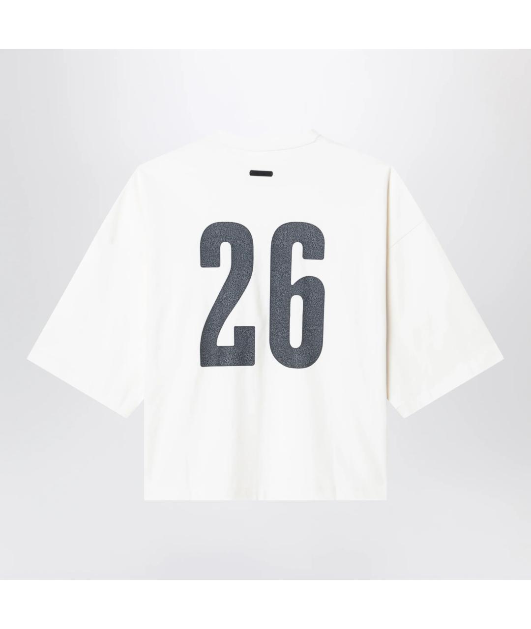 FEAR OF GOD ESSENTIALS Белая хлопковая футболка, фото 2