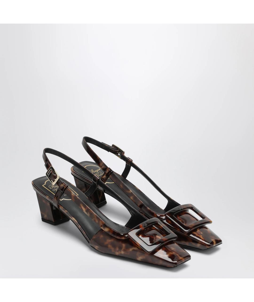 ROGER VIVIER Мульти кожаные туфли, фото 2