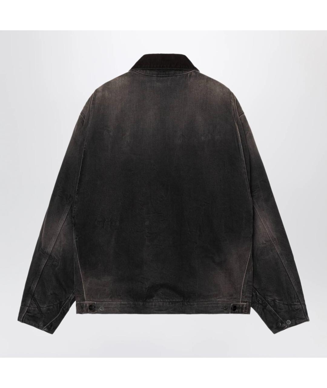 CARHARTT WIP Черная хлопковая куртка, фото 2