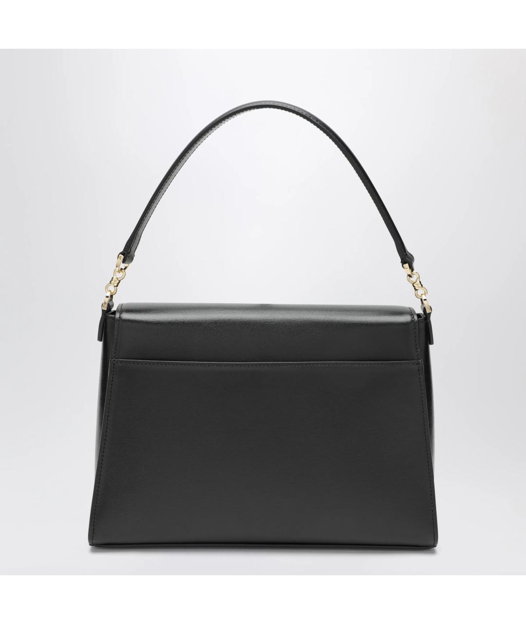 GUCCI Черная кожаная сумка с короткими ручками, фото 2