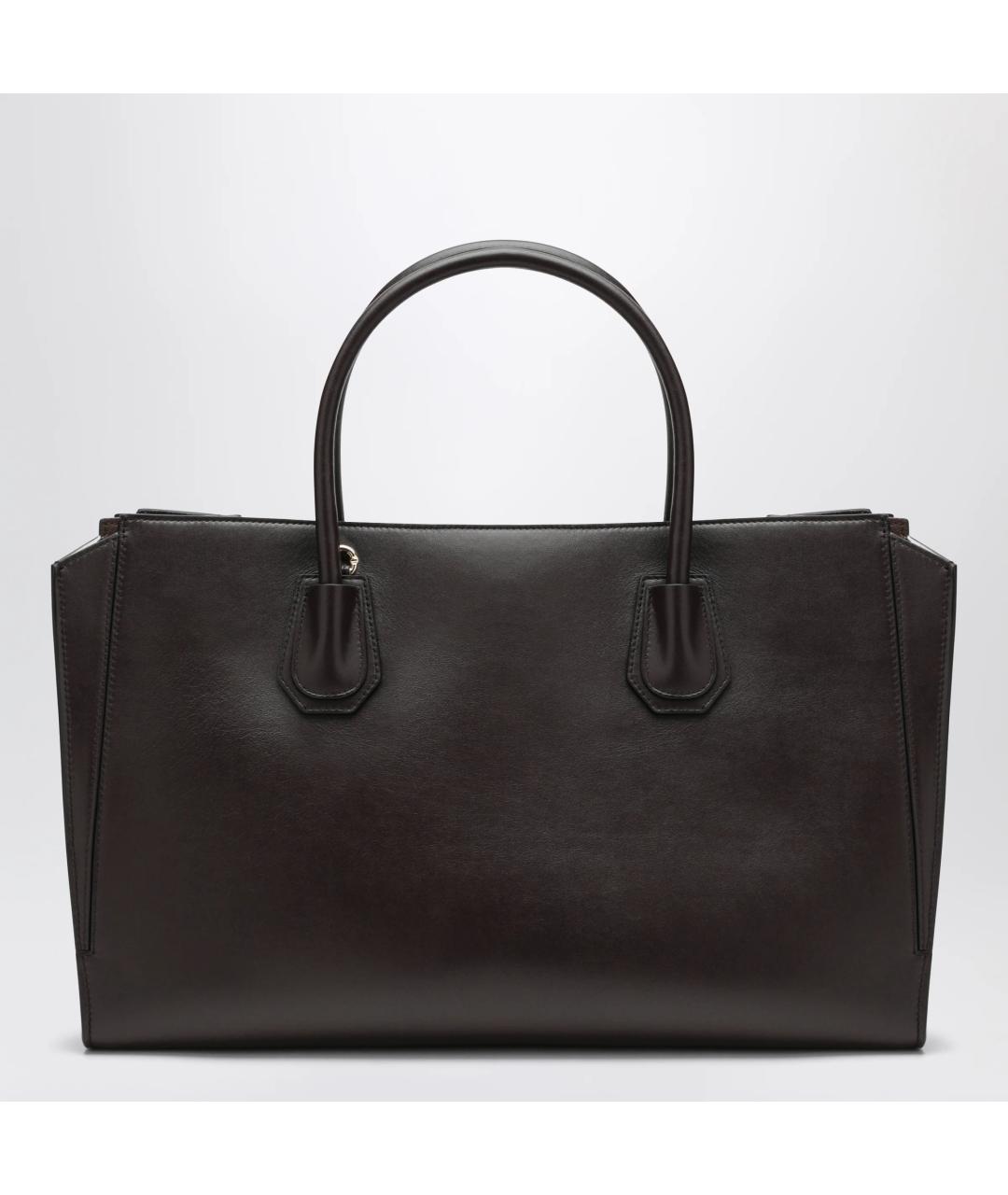 GIVENCHY Коричневая кожаная сумка тоут, фото 2