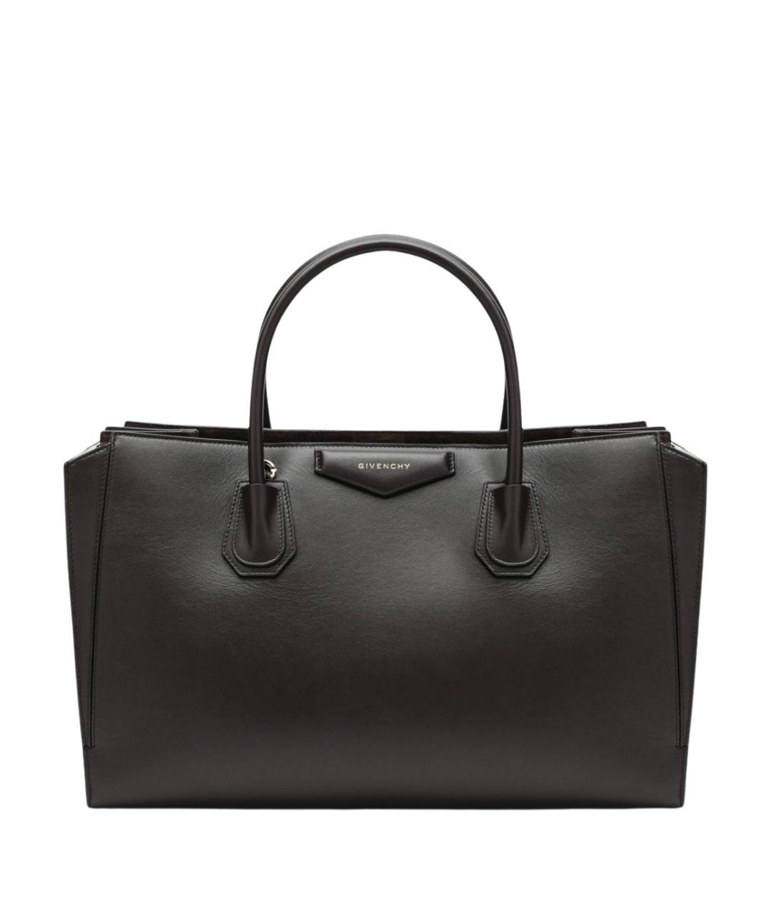 GIVENCHY Коричневая кожаная сумка тоут, фото 1