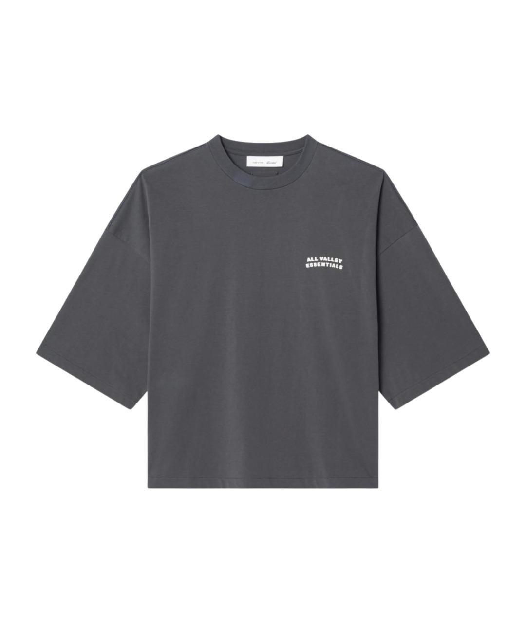 FEAR OF GOD ESSENTIALS Серая хлопковая футболка, фото 1