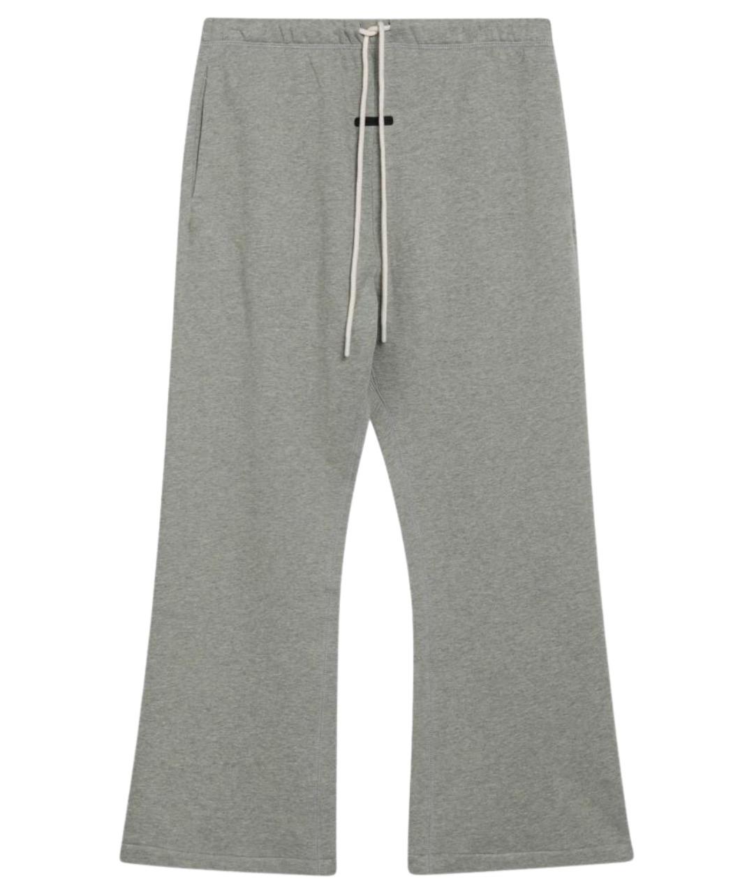 FEAR OF GOD ESSENTIALS Серые хлопковые повседневные брюки, фото 1