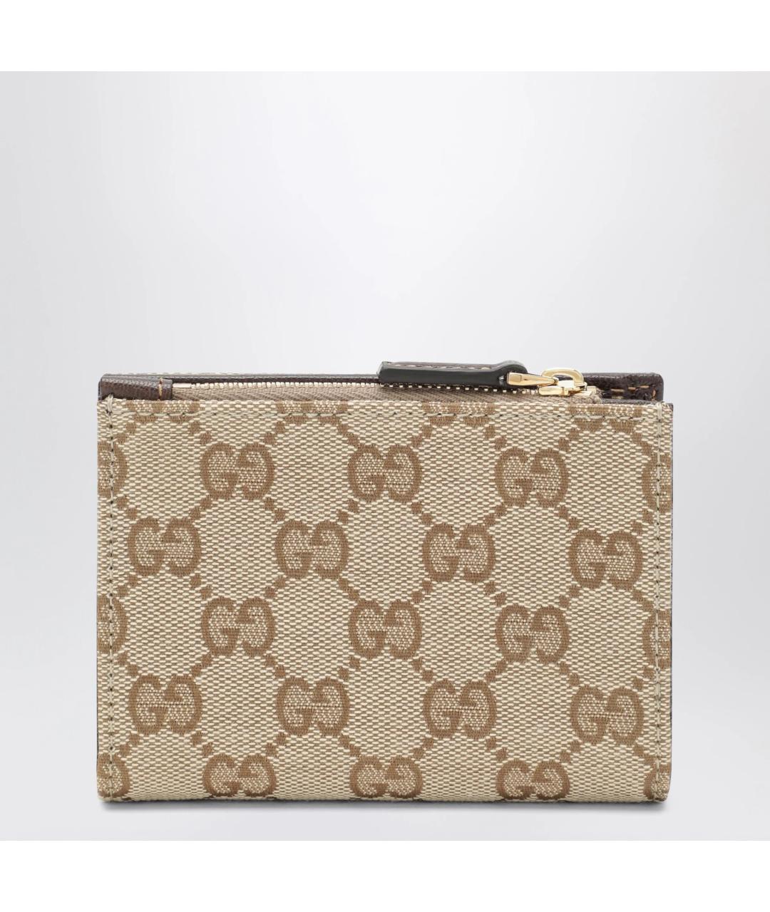 GUCCI Бежевый кошелек, фото 2