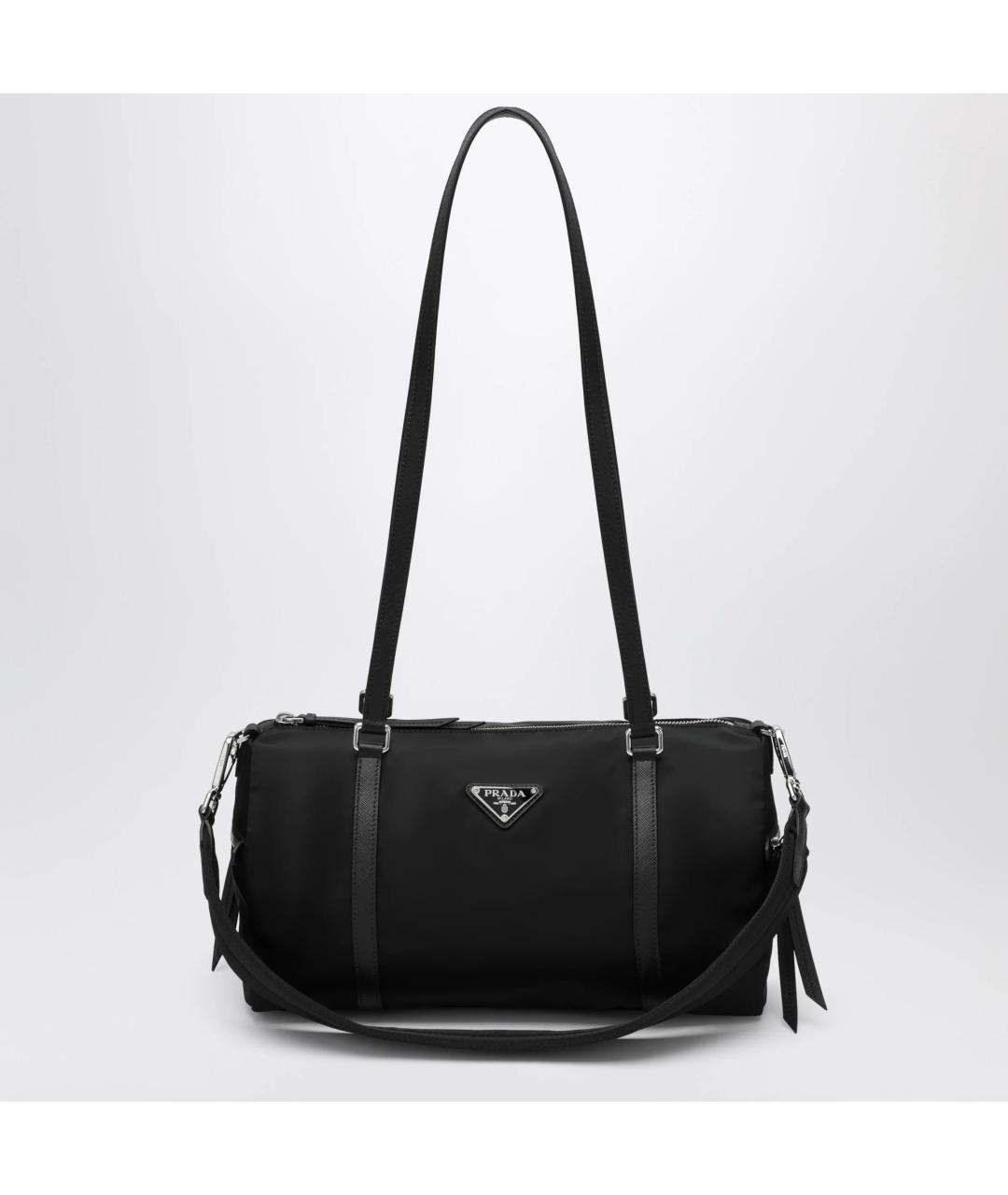 PRADA Черная нейлоновая сумка через плечо, фото 3