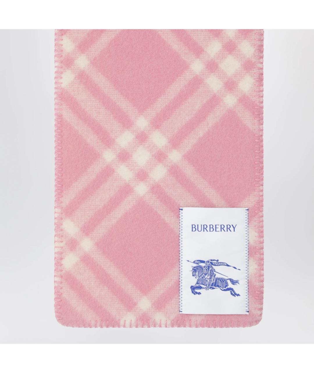 BURBERRY Мульти шерстяной шарф, фото 2