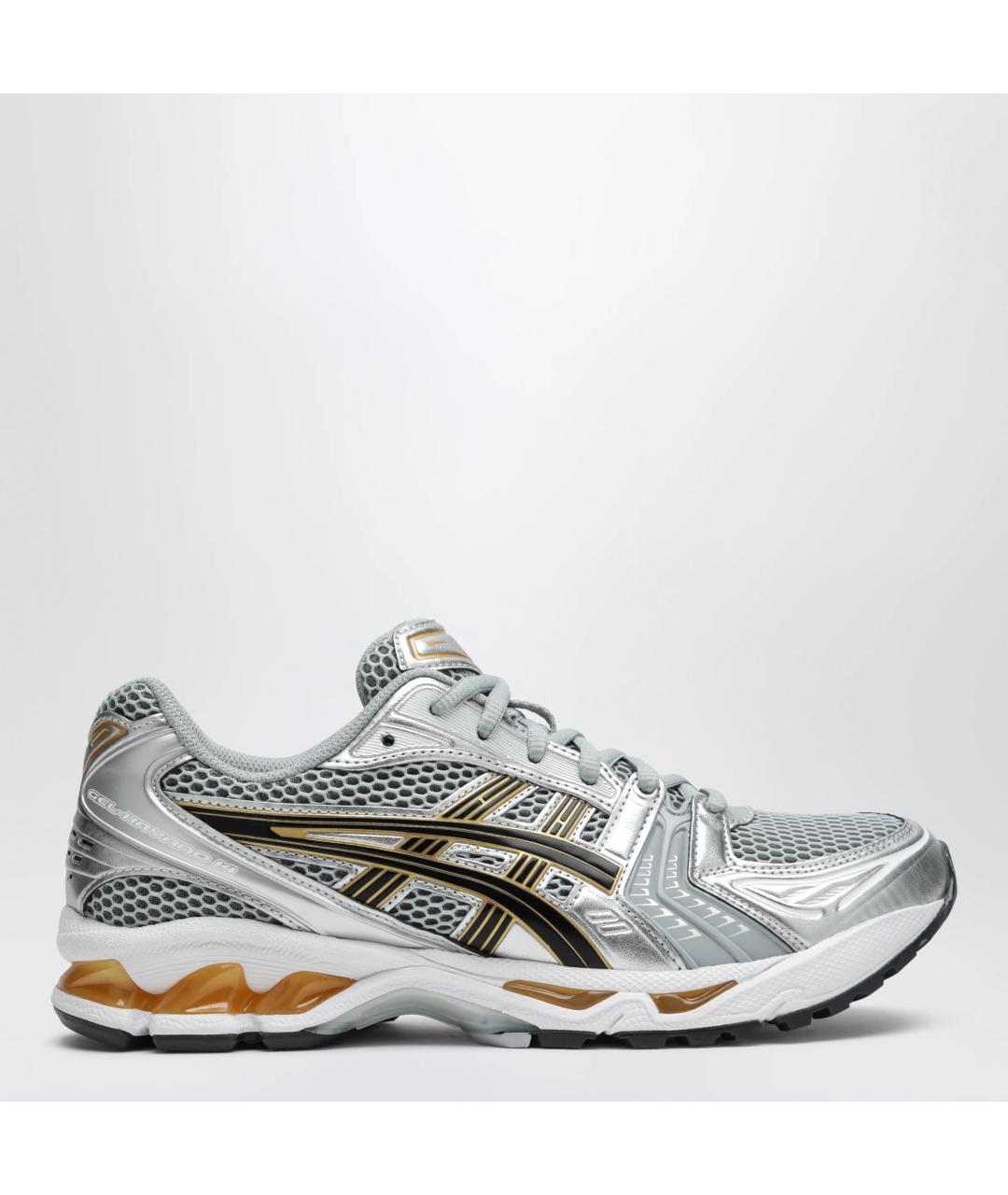 ASICS Серые синтетические кроссовки, фото 3
