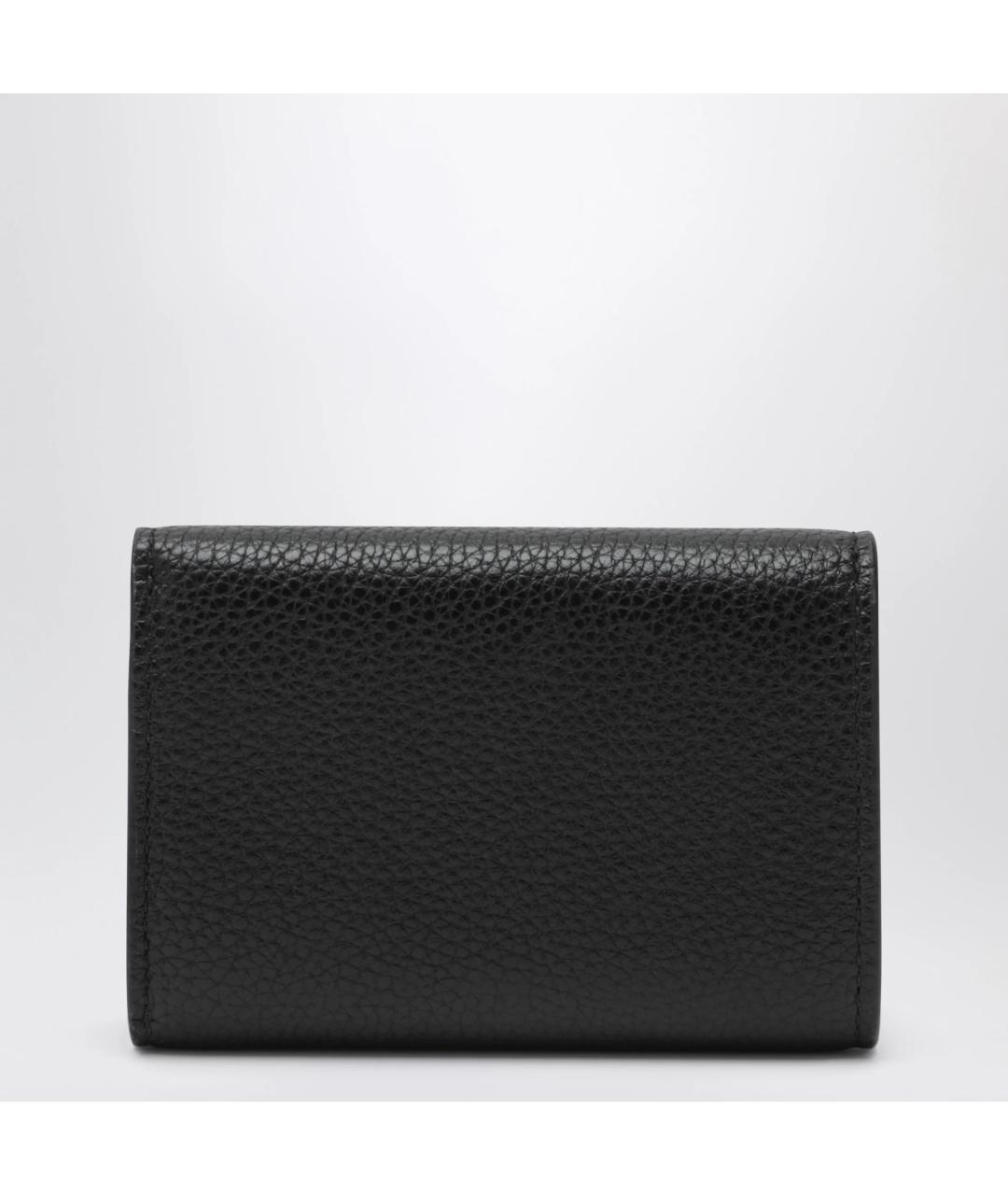 MIU MIU Черный кожаный кошелек, фото 2