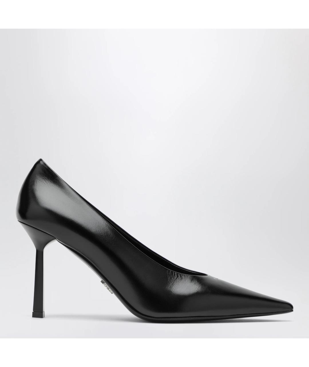 PRADA Черные кожаные туфли, фото 3