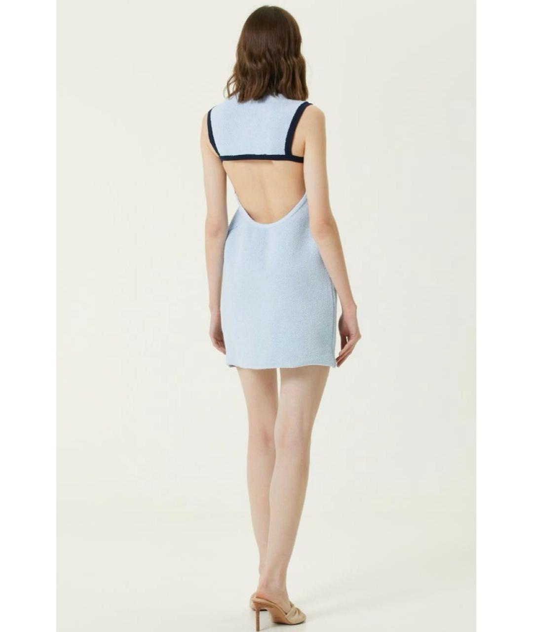 JACQUEMUS Голубое платье, фото 6