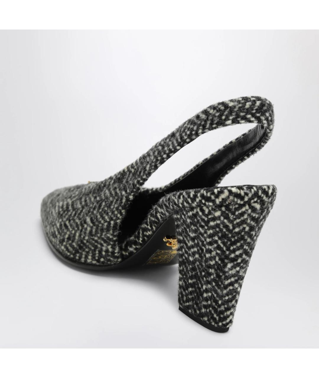 PRADA Мульти текстильные туфли, фото 2