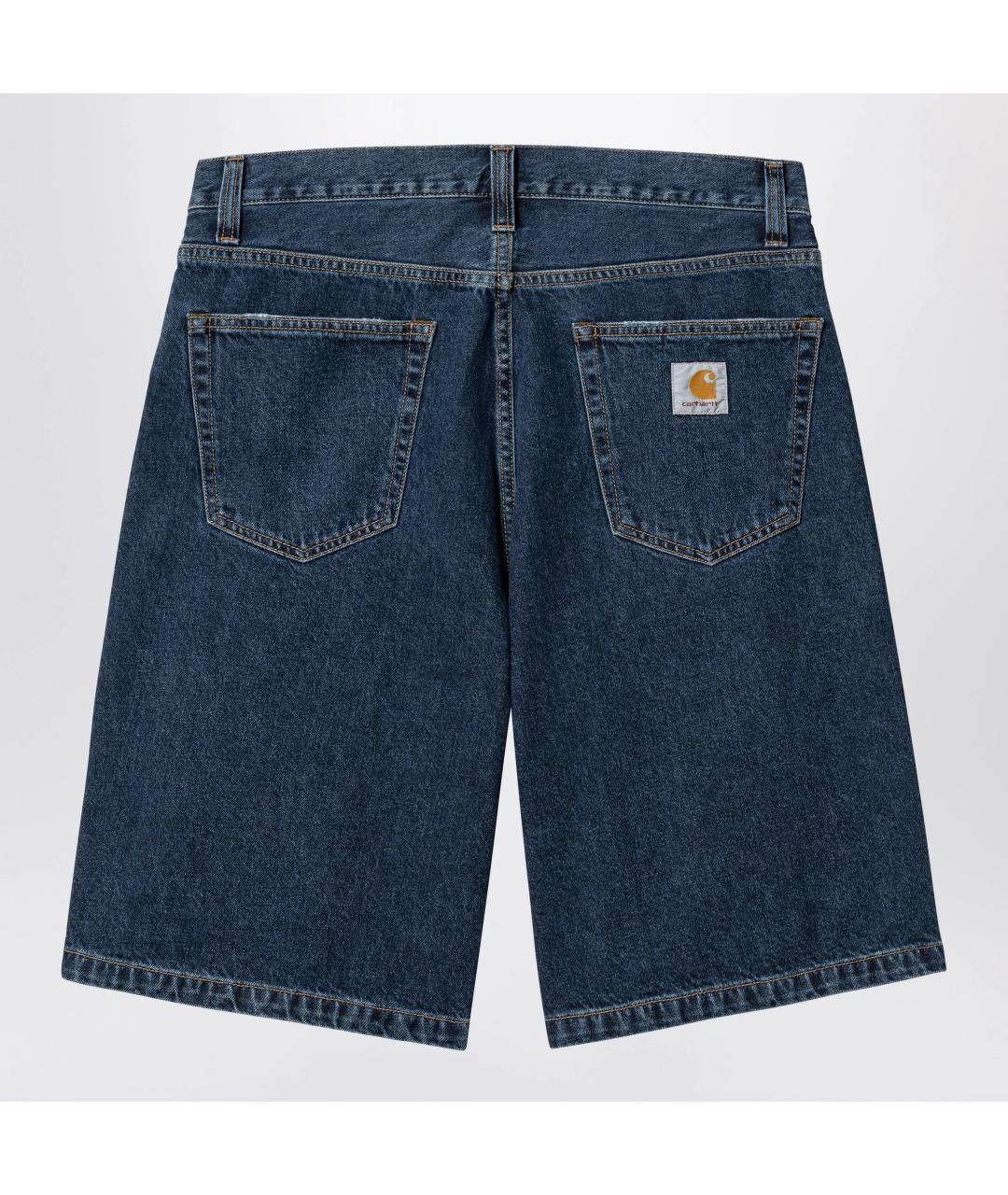 CARHARTT WIP Синие деним шорты, фото 2