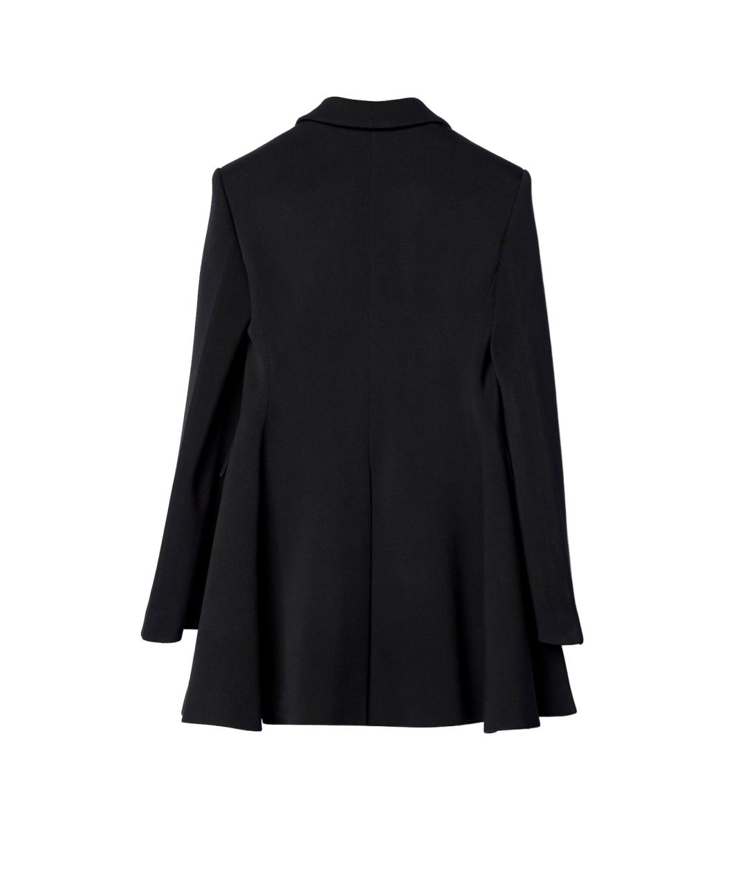 CELINE Черное шерстяное пальто, фото 2