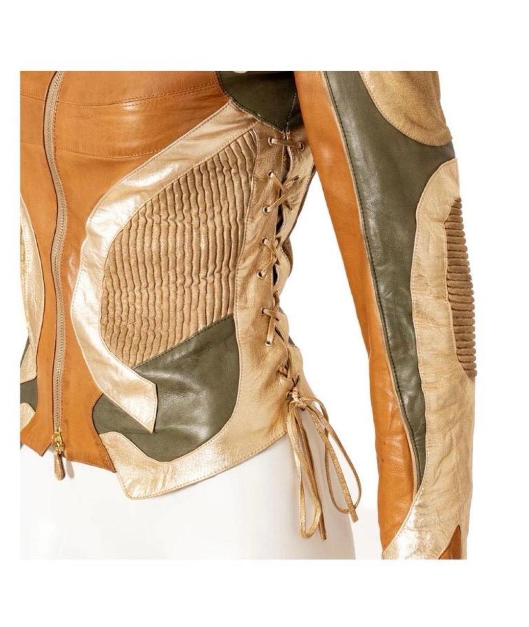 ALEXANDER MCQUEEN Кожаная куртка, фото 7