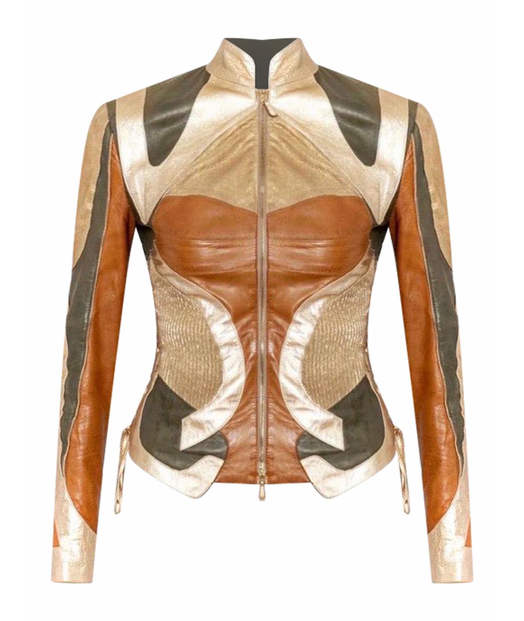 ALEXANDER MCQUEEN Кожаная куртка, фото 1