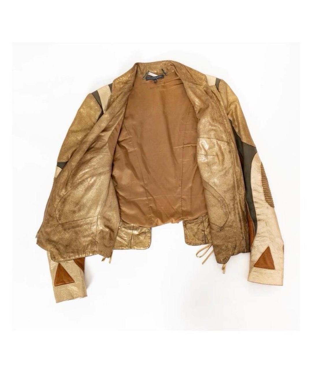 ALEXANDER MCQUEEN Кожаная куртка, фото 4