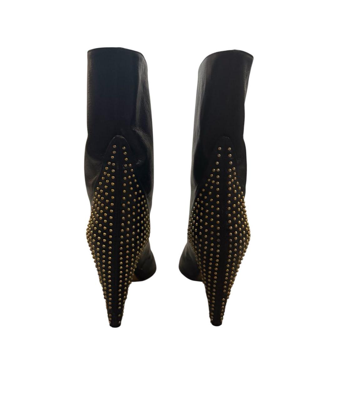 GIVENCHY Черные кожаные ботильоны, фото 4