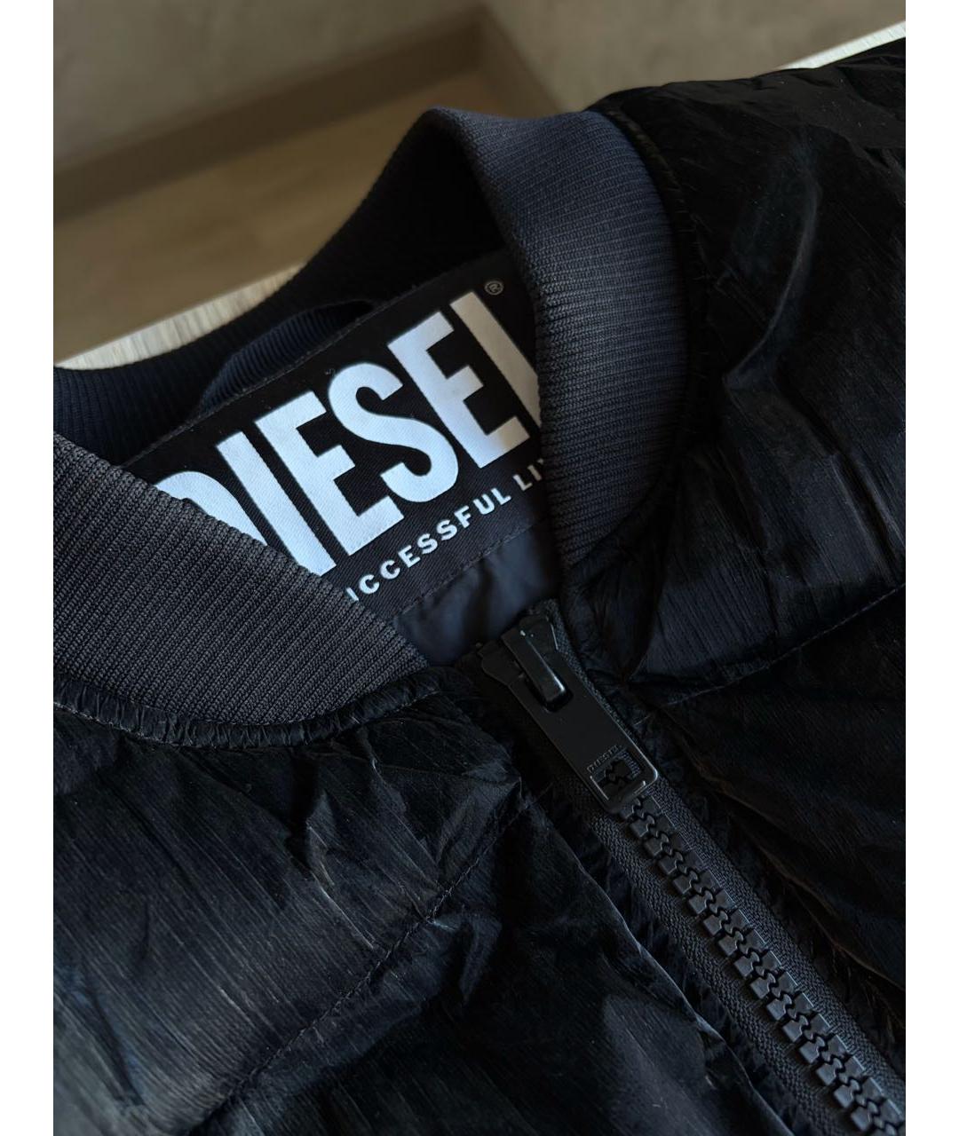 DIESEL Черная куртка, фото 4
