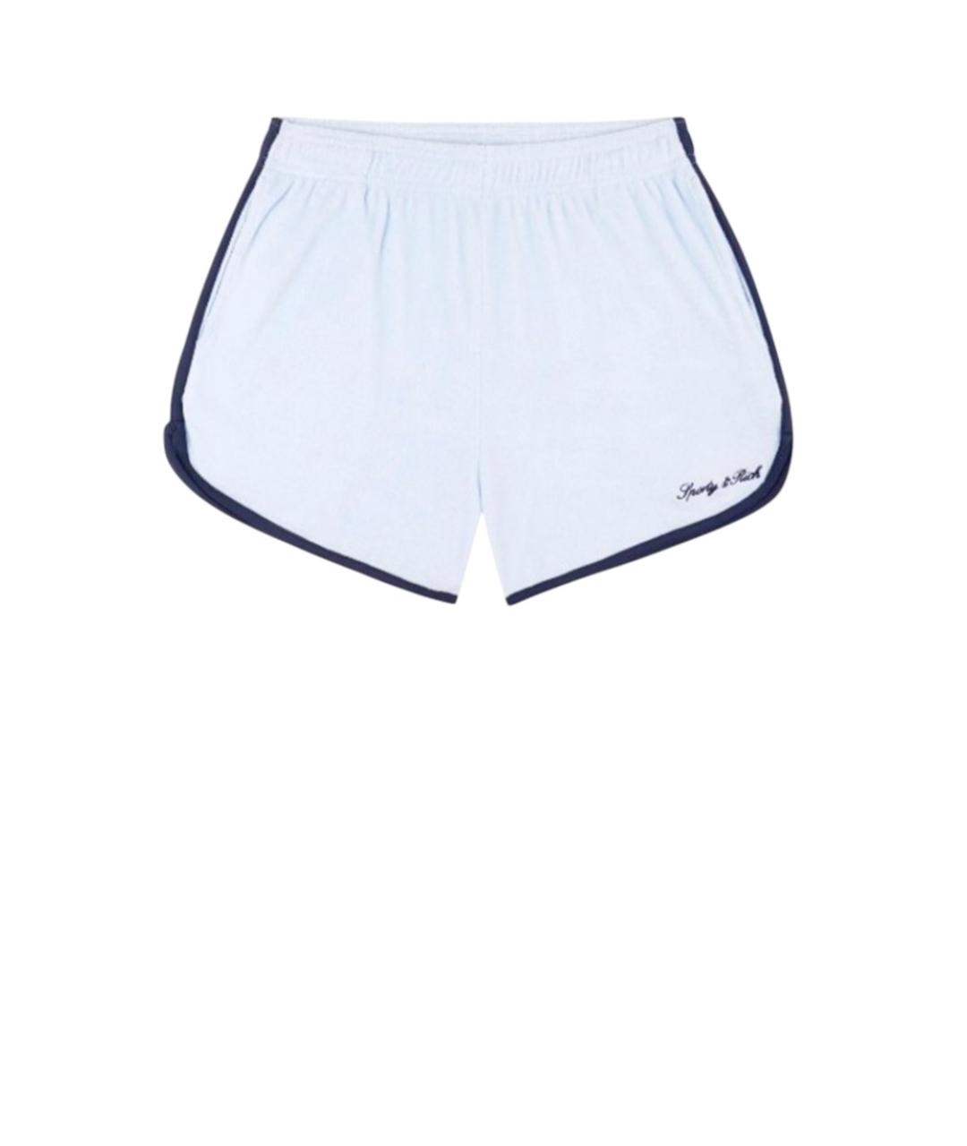 SPORTY AND RICH Голубые шорты, фото 1
