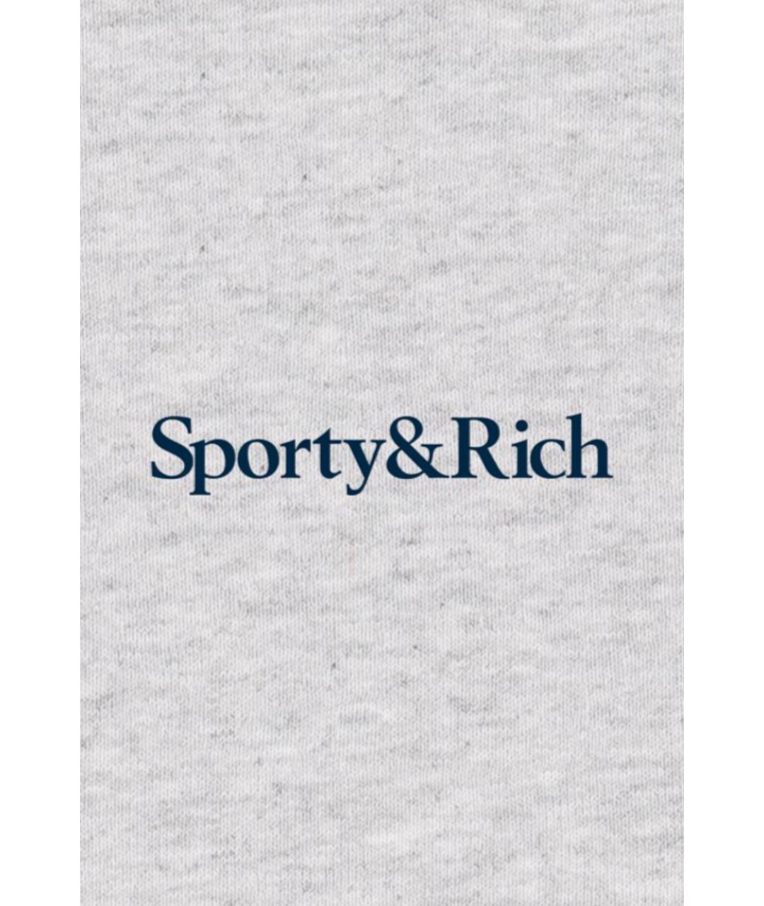 SPORTY AND RICH Серые брюки и шорты, фото 3