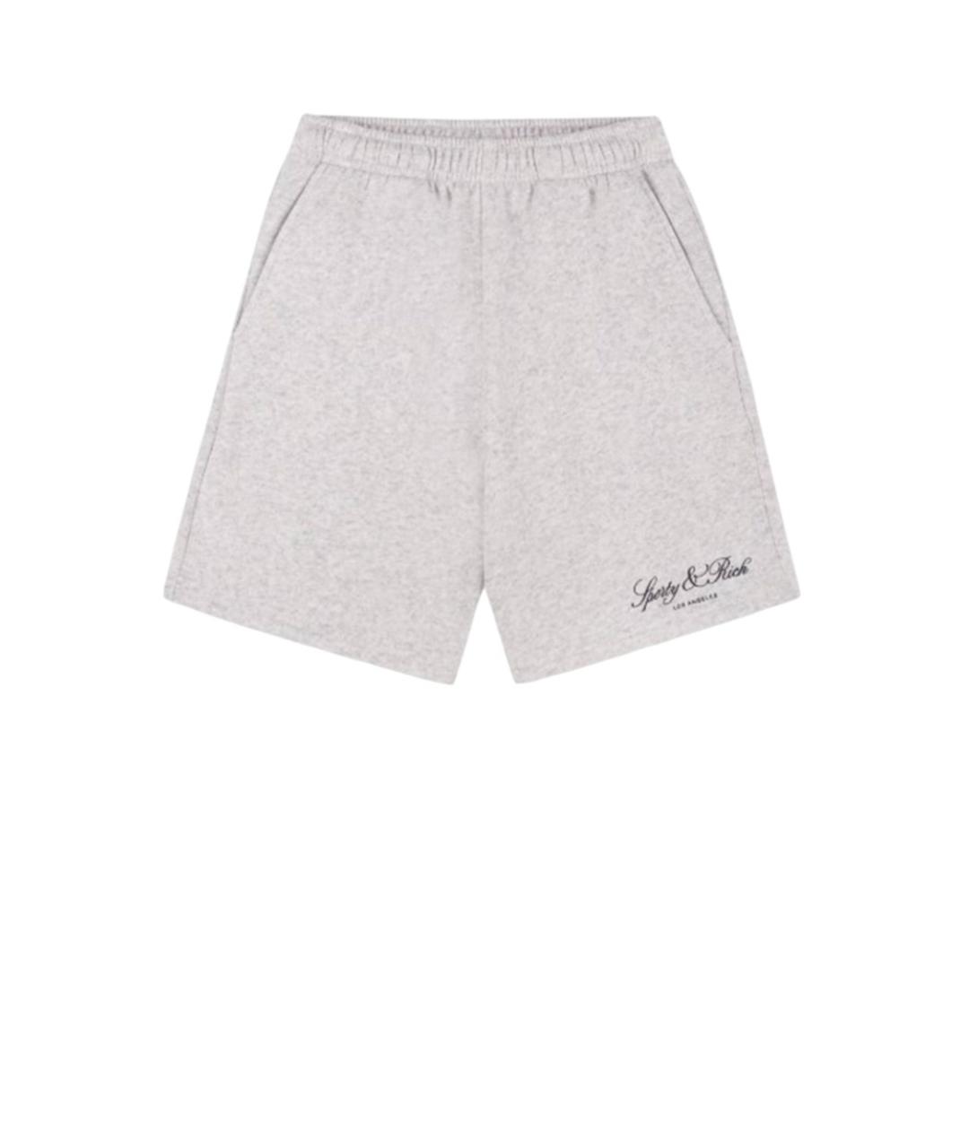 SPORTY AND RICH Серые брюки и шорты, фото 1