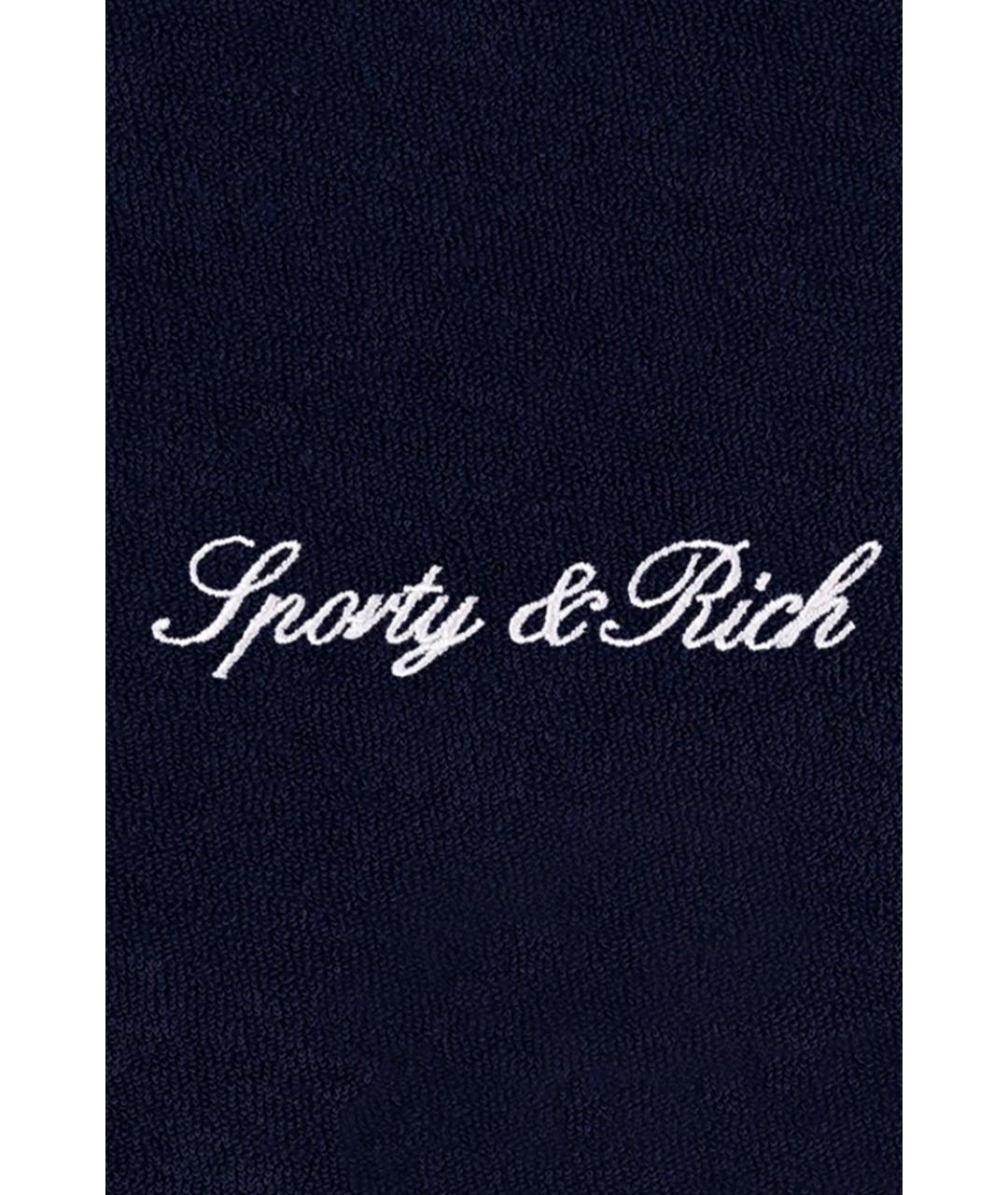 SPORTY AND RICH Синие брюки и шорты, фото 3
