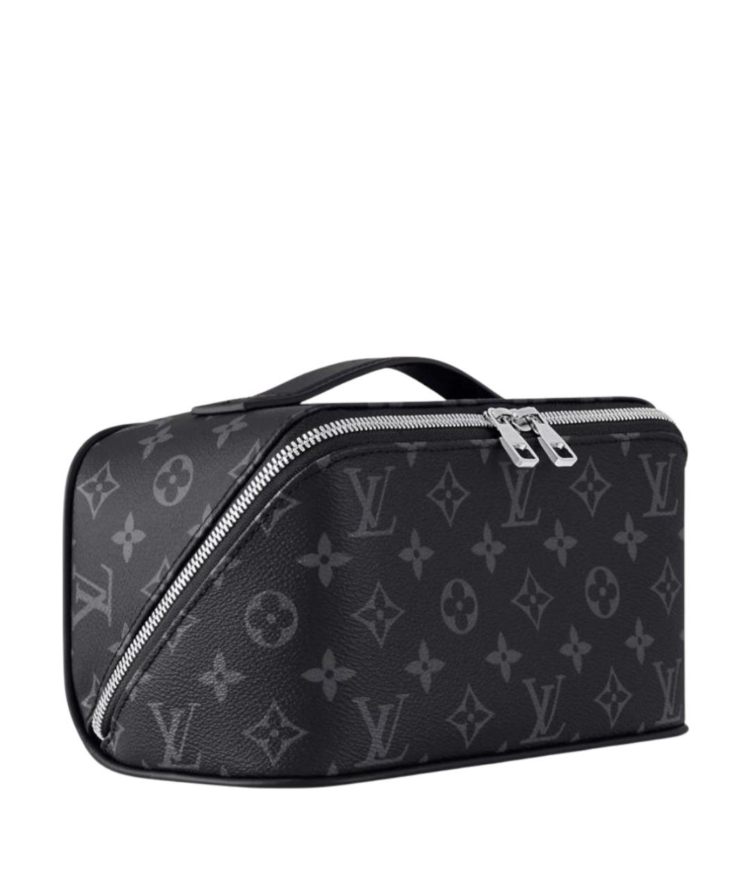LOUIS VUITTON Черная косметичка, фото 1