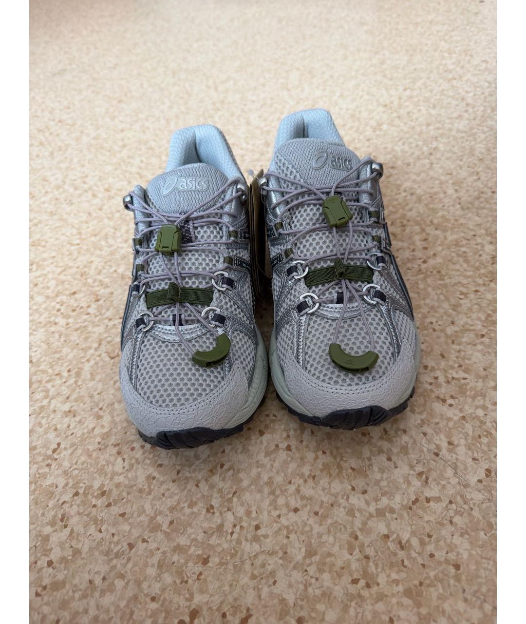 ASICS Серые синтетические кроссовки, фото 2
