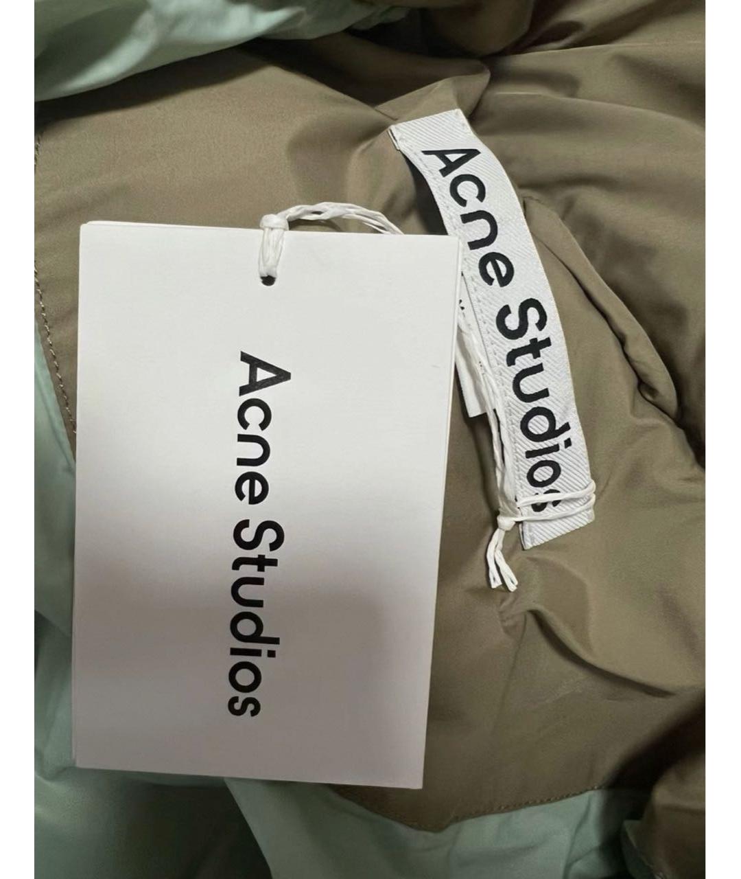 ACNE STUDIOS Хаки полиамидовая куртка, фото 4