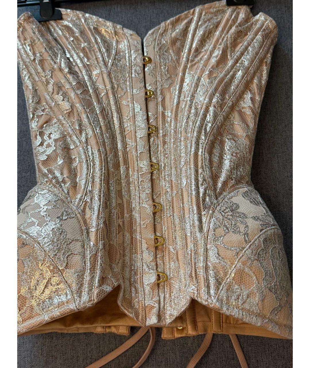AGENT PROVOCATEUR Бежевый корсет, фото 4