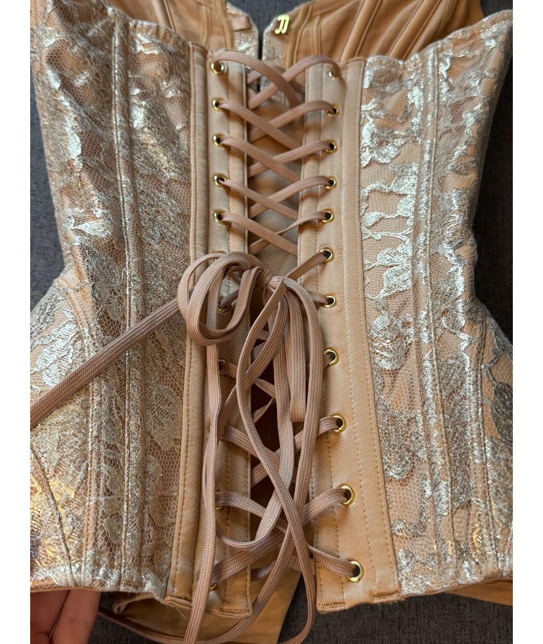AGENT PROVOCATEUR Бежевый корсет, фото 3
